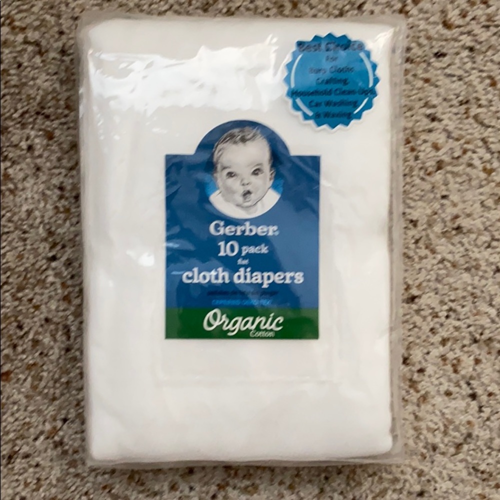 🌿Gerber cloth diapers